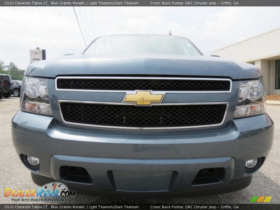 2010 Chevrolet Tahoe LT Blue Granite Metallic / Light Titanium/Dark Titanium Photo #2