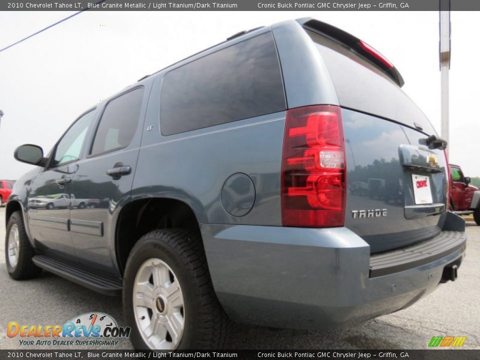 2010 Chevrolet Tahoe LT Blue Granite Metallic / Light Titanium/Dark Titanium Photo #5