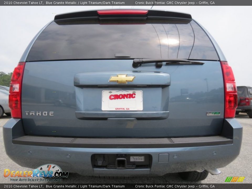 2010 Chevrolet Tahoe LT Blue Granite Metallic / Light Titanium/Dark Titanium Photo #6
