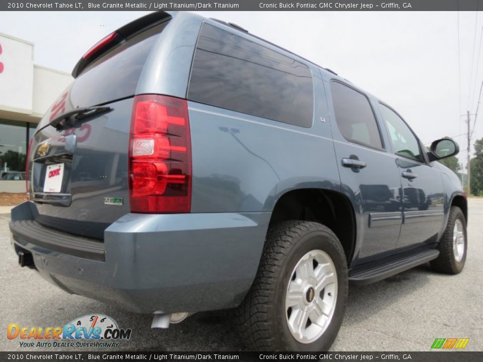 2010 Chevrolet Tahoe LT Blue Granite Metallic / Light Titanium/Dark Titanium Photo #7