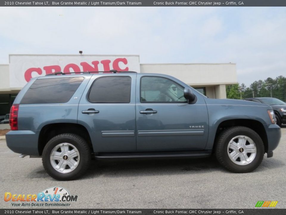 2010 Chevrolet Tahoe LT Blue Granite Metallic / Light Titanium/Dark Titanium Photo #8