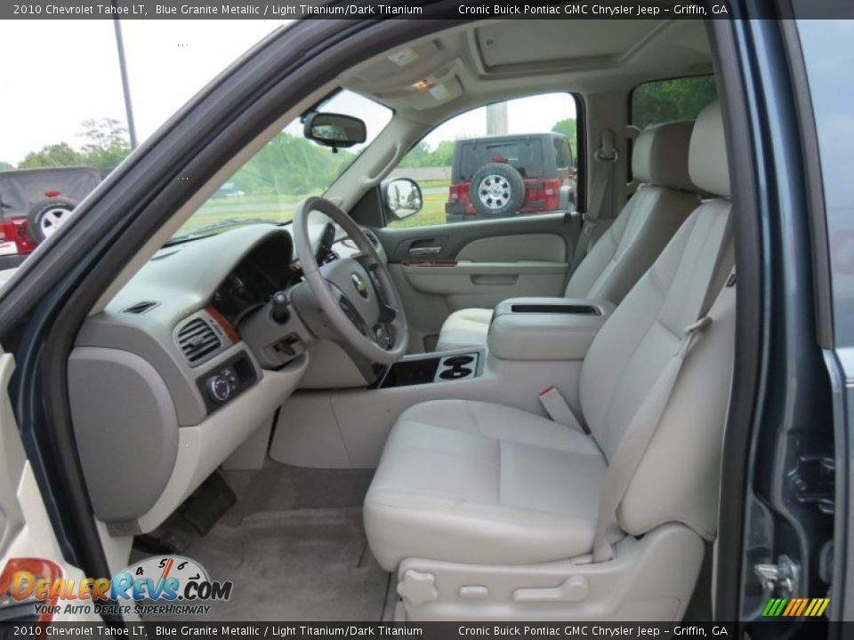2010 Chevrolet Tahoe LT Blue Granite Metallic / Light Titanium/Dark Titanium Photo #10