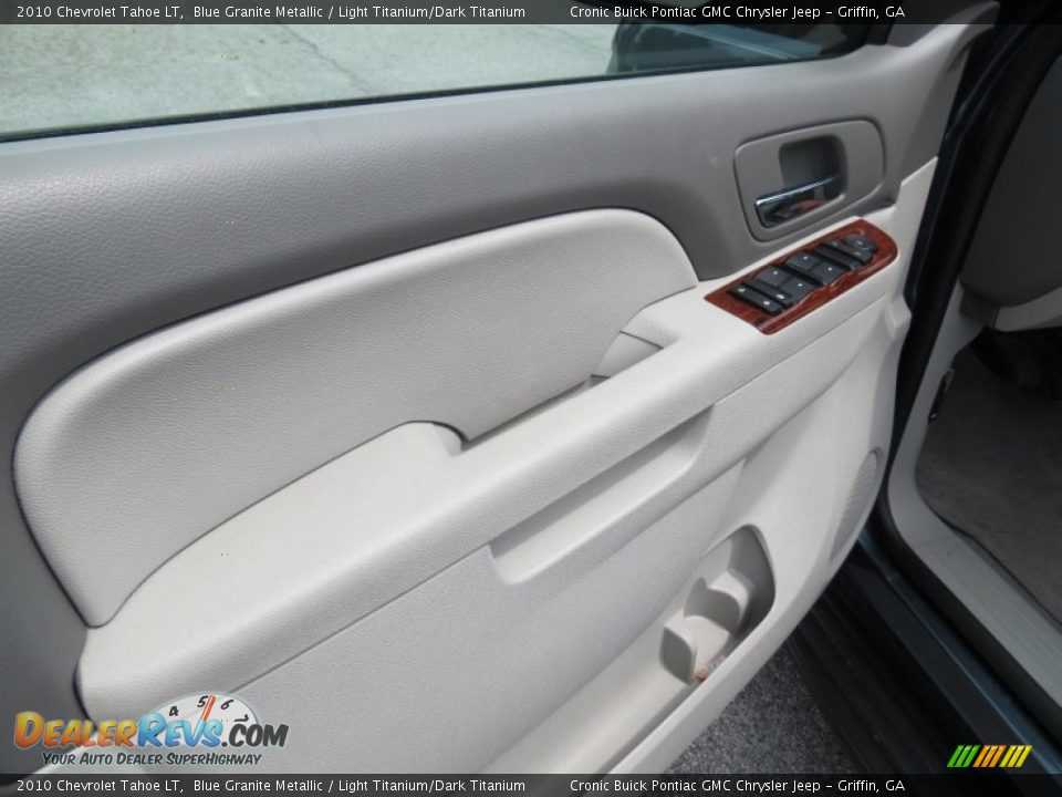 2010 Chevrolet Tahoe LT Blue Granite Metallic / Light Titanium/Dark Titanium Photo #11