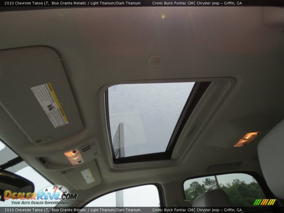 2010 Chevrolet Tahoe LT Blue Granite Metallic / Light Titanium/Dark Titanium Photo #12