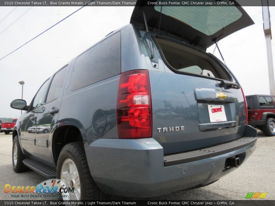 2010 Chevrolet Tahoe LT Blue Granite Metallic / Light Titanium/Dark Titanium Photo #15