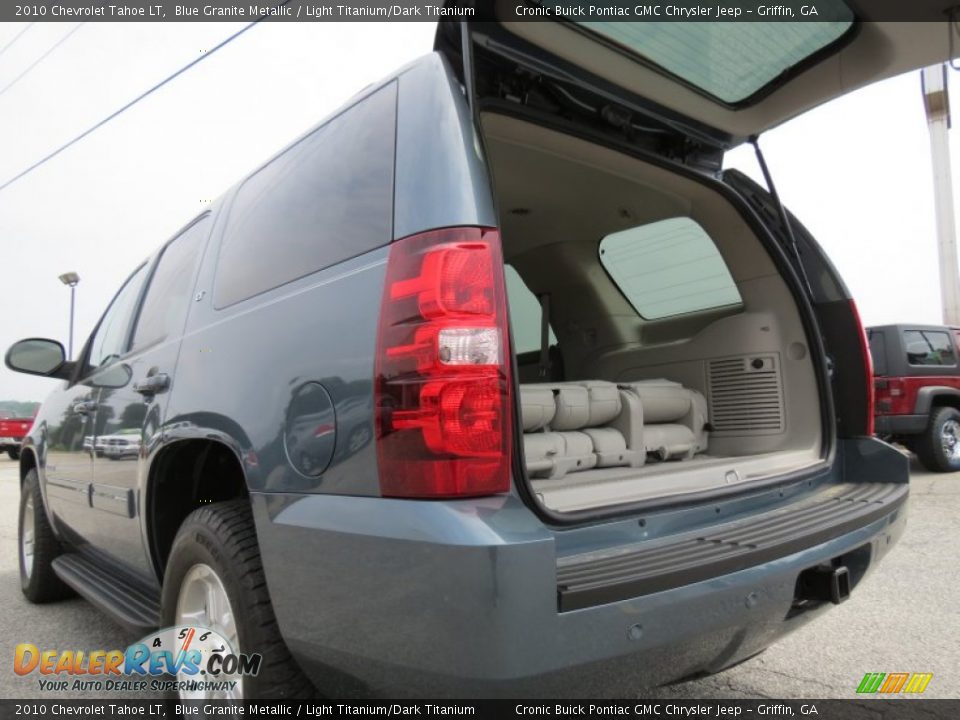 2010 Chevrolet Tahoe LT Blue Granite Metallic / Light Titanium/Dark Titanium Photo #16