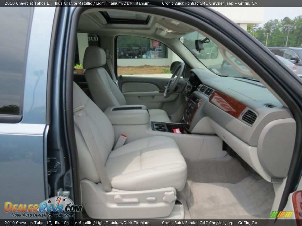 2010 Chevrolet Tahoe LT Blue Granite Metallic / Light Titanium/Dark Titanium Photo #20
