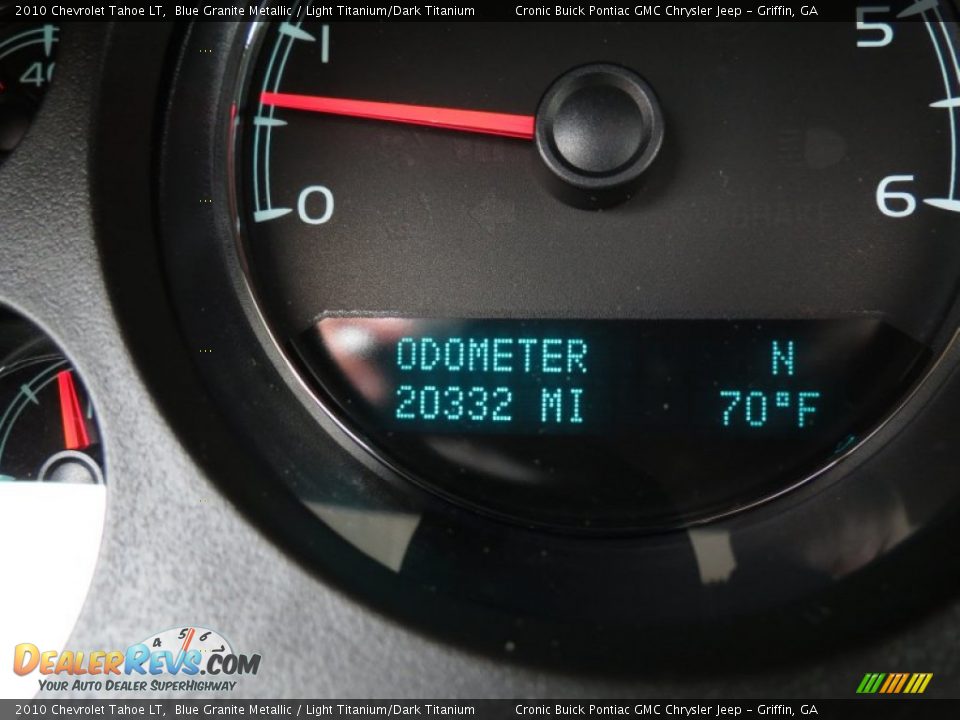 2010 Chevrolet Tahoe LT Blue Granite Metallic / Light Titanium/Dark Titanium Photo #26