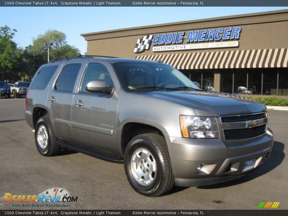 2009 Chevrolet Tahoe LT 4x4 Graystone Metallic / Light Titanium Photo #1
