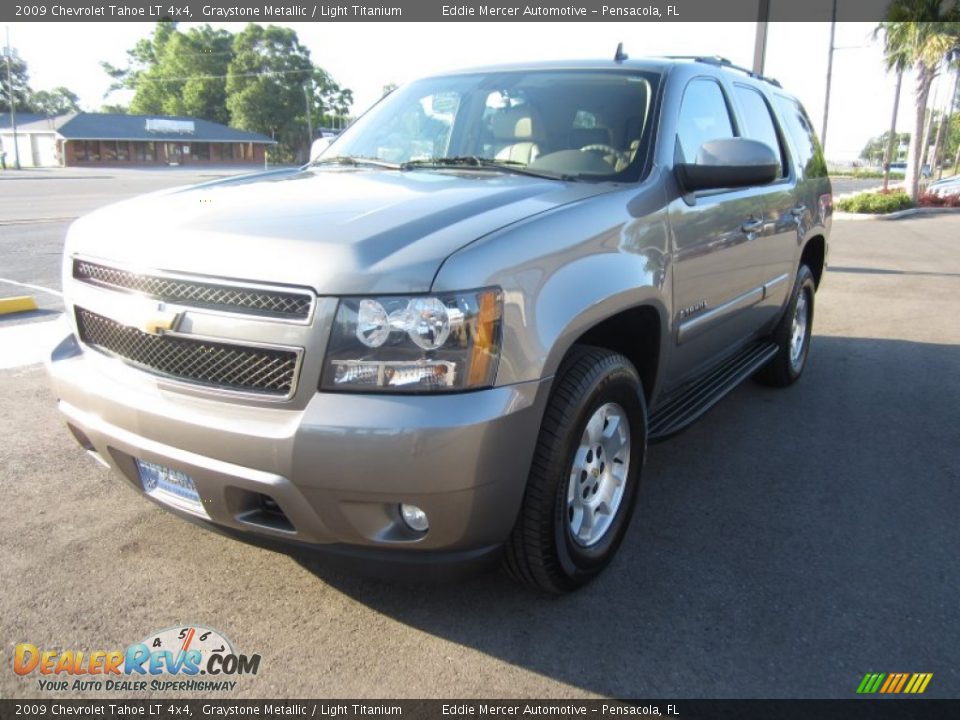2009 Chevrolet Tahoe LT 4x4 Graystone Metallic / Light Titanium Photo #2