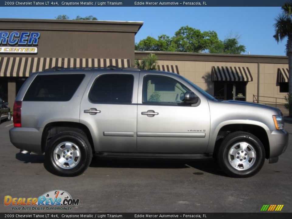 2009 Chevrolet Tahoe LT 4x4 Graystone Metallic / Light Titanium Photo #5
