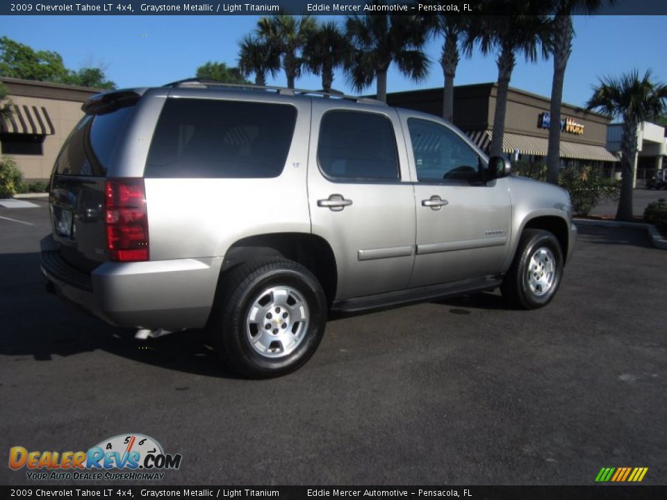 2009 Chevrolet Tahoe LT 4x4 Graystone Metallic / Light Titanium Photo #6