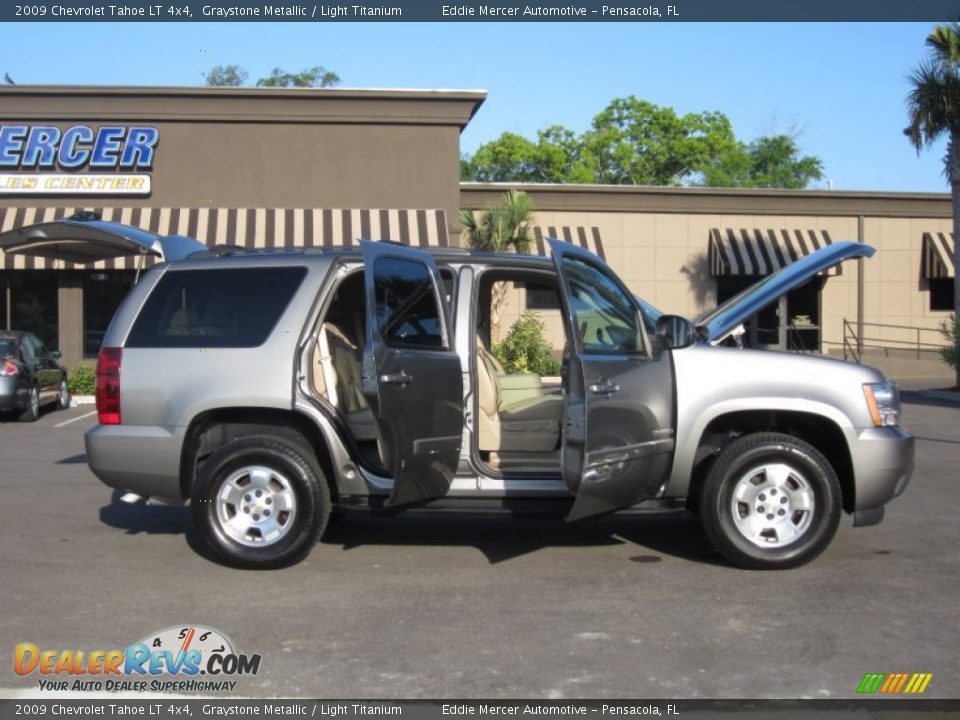 2009 Chevrolet Tahoe LT 4x4 Graystone Metallic / Light Titanium Photo #20