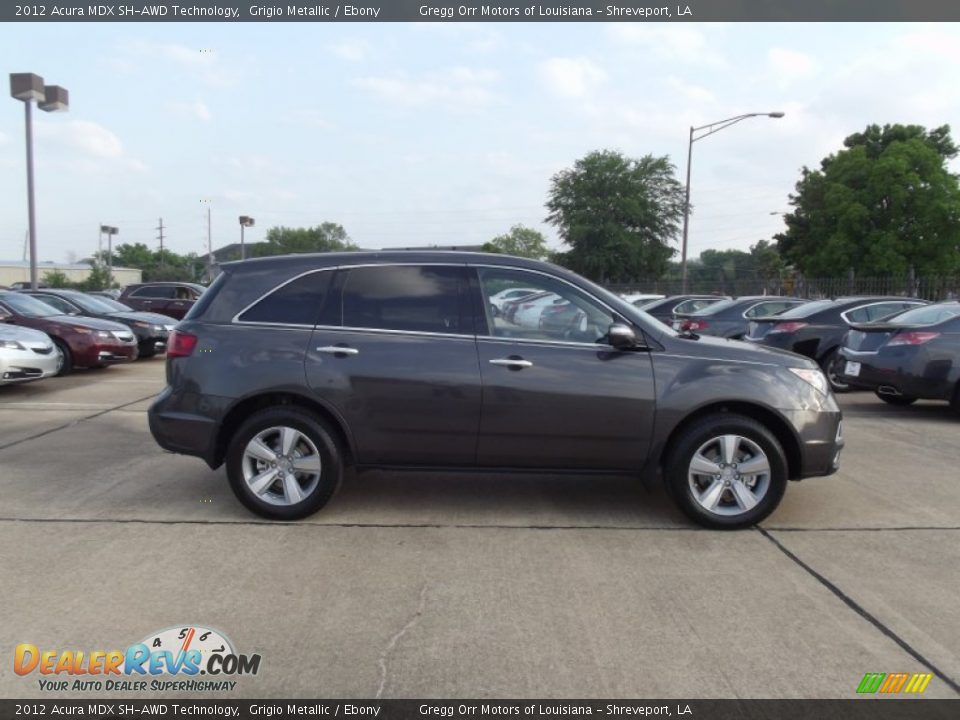 Grigio Metallic 2012 Acura MDX SH-AWD Technology Photo #6