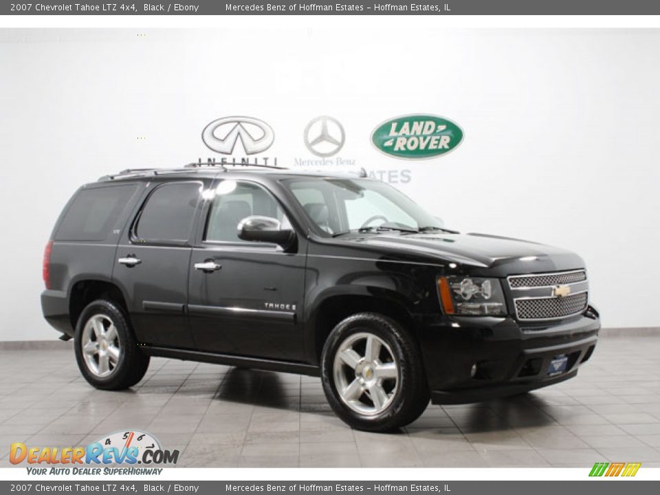 2007 Chevrolet Tahoe LTZ 4x4 Black / Ebony Photo #1
