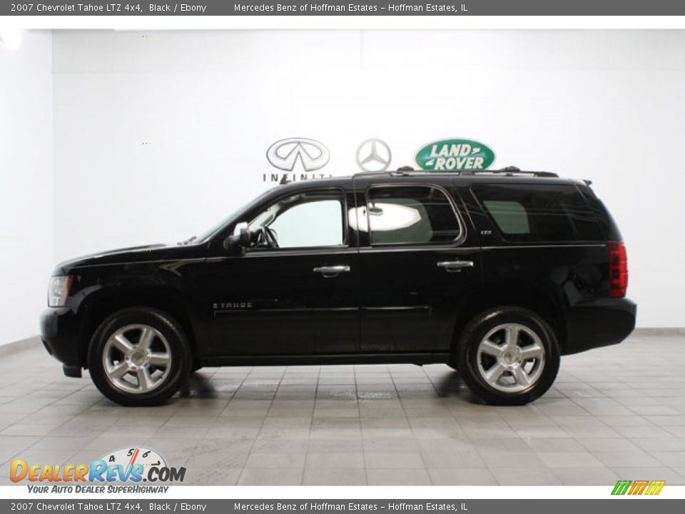 2007 Chevrolet Tahoe LTZ 4x4 Black / Ebony Photo #2