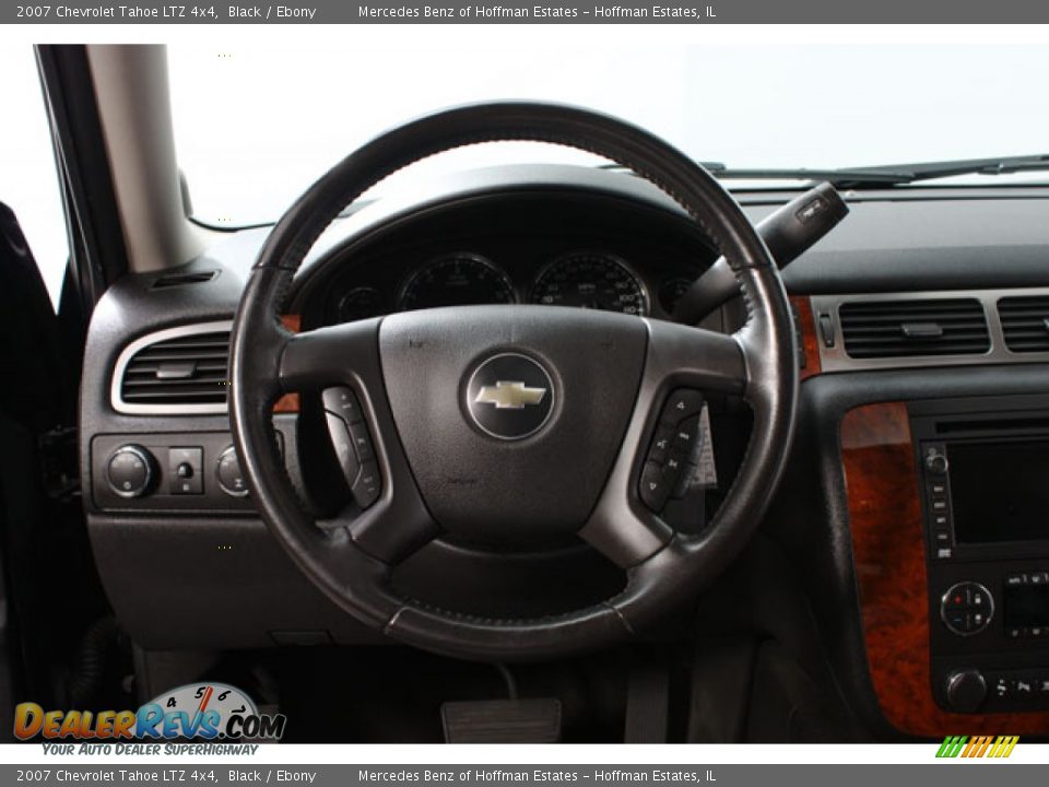 2007 Chevrolet Tahoe LTZ 4x4 Black / Ebony Photo #7