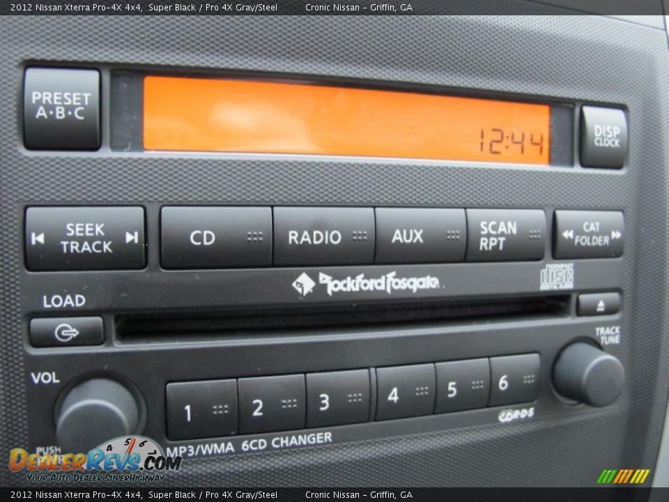 2012 Nissan Xterra Pro-4X 4x4 Super Black / Pro 4X Gray/Steel Photo #15