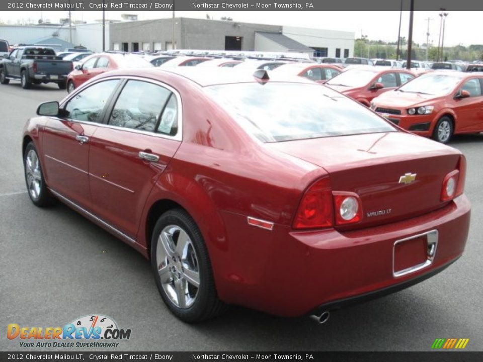 2012 Chevrolet Malibu LT Crystal Red Tintcoat / Ebony Photo #6