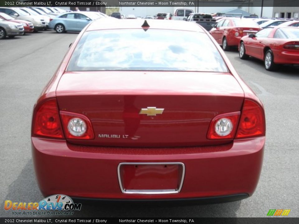 2012 Chevrolet Malibu LT Crystal Red Tintcoat / Ebony Photo #7