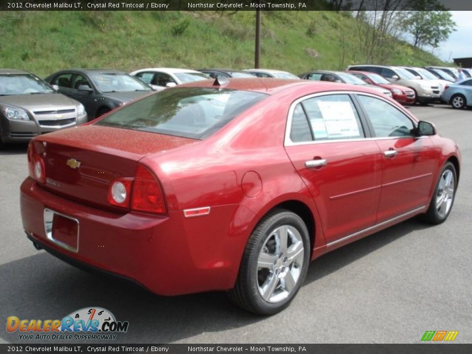 2012 Chevrolet Malibu LT Crystal Red Tintcoat / Ebony Photo #8