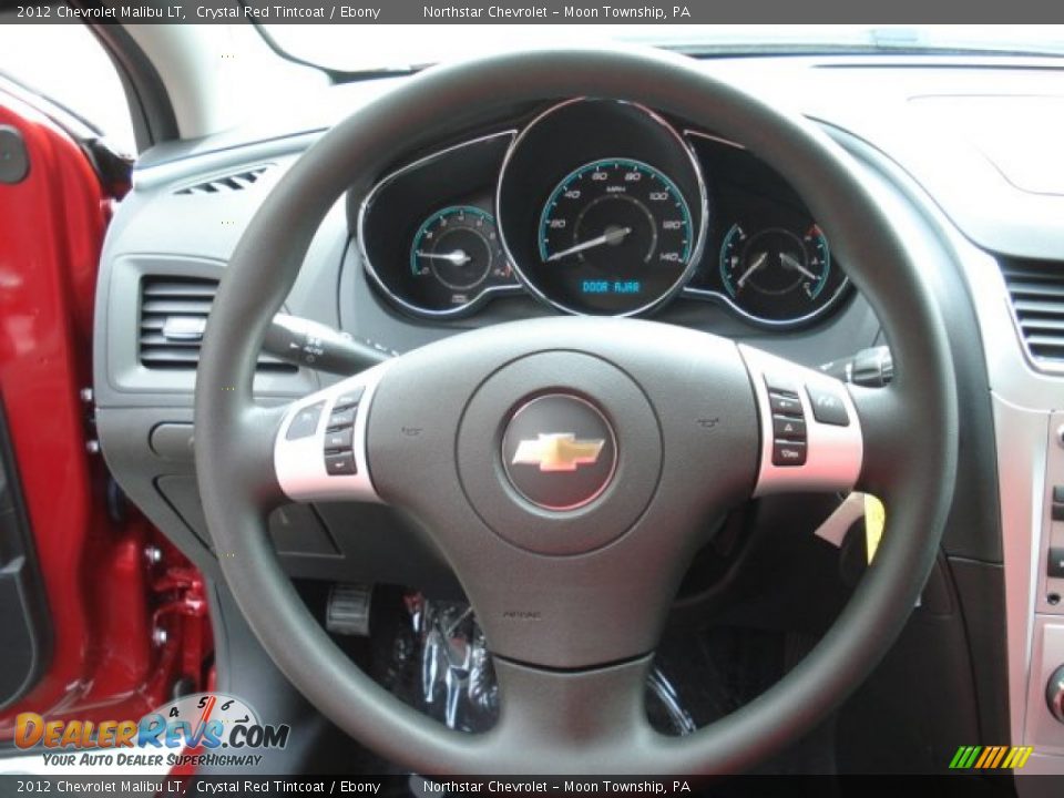 2012 Chevrolet Malibu LT Crystal Red Tintcoat / Ebony Photo #18