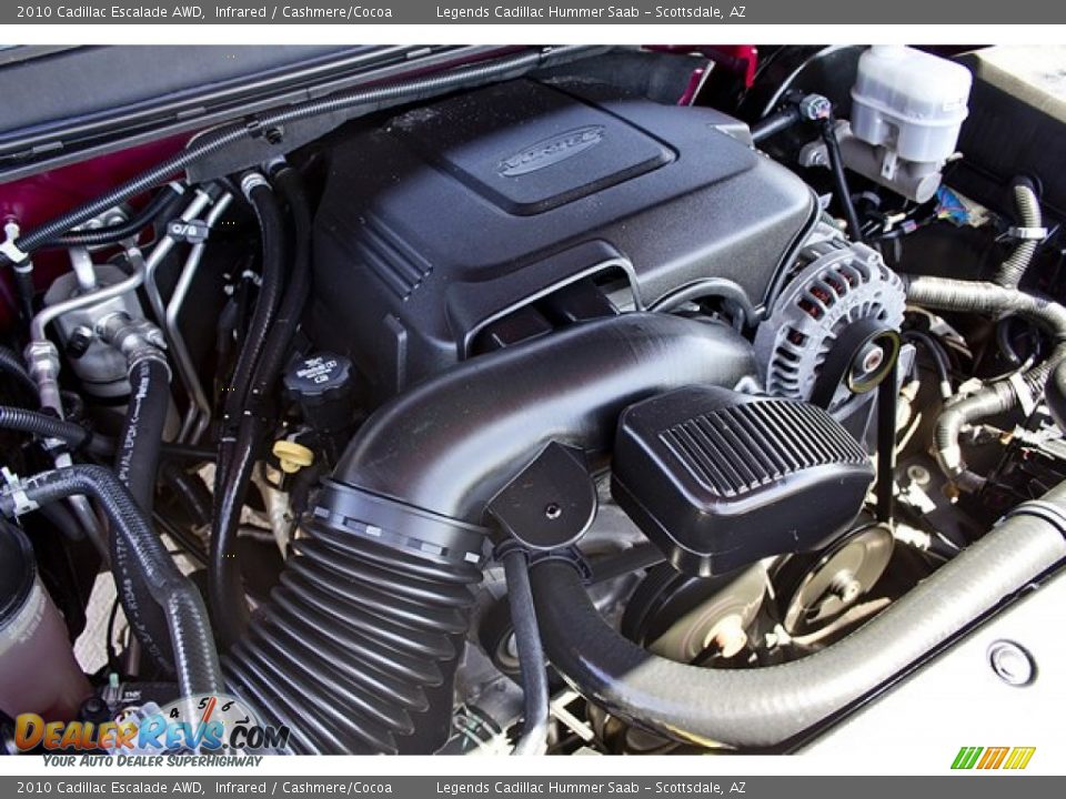 2010 Cadillac Escalade AWD 6.2 Liter OHV 16-Valve VVT Flex-Fuel V8 Engine Photo #4