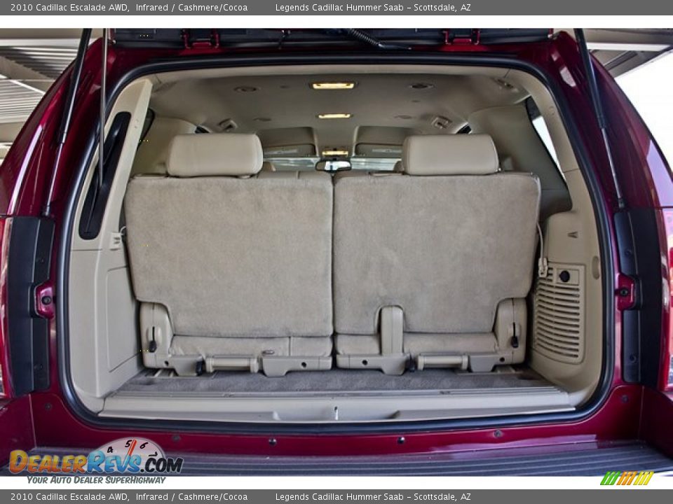 2010 Cadillac Escalade AWD Trunk Photo #10