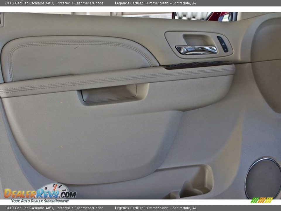 2010 Cadillac Escalade AWD Infrared / Cashmere/Cocoa Photo #16