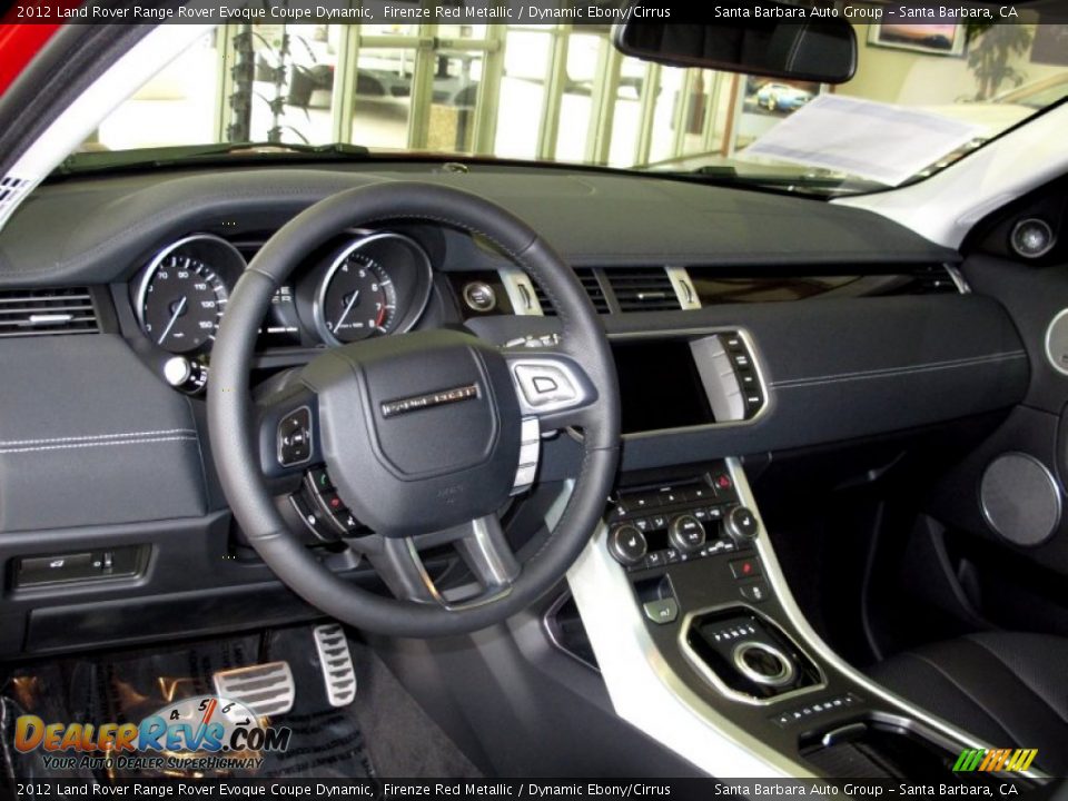 Dashboard of 2012 Land Rover Range Rover Evoque Coupe Dynamic Photo #10