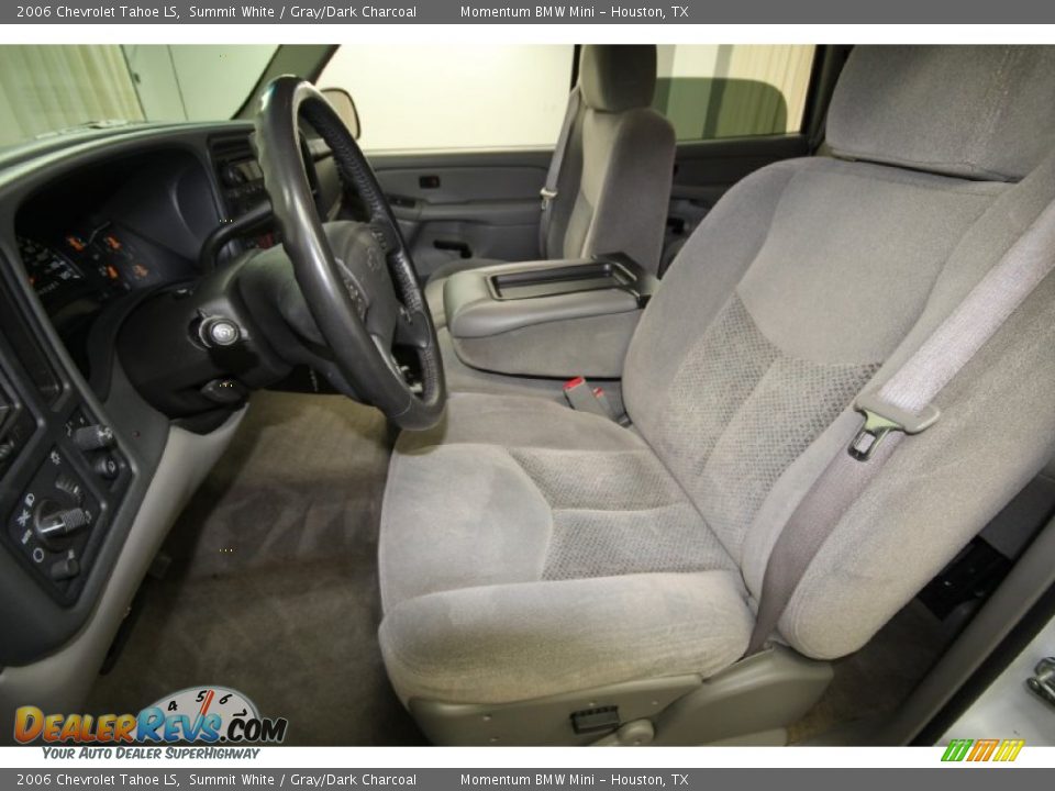 2006 Chevrolet Tahoe LS Summit White / Gray/Dark Charcoal Photo #3