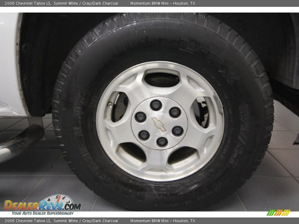 2006 Chevrolet Tahoe LS Summit White / Gray/Dark Charcoal Photo #9