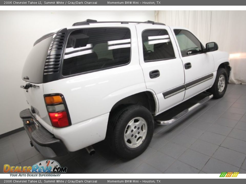 2006 Chevrolet Tahoe LS Summit White / Gray/Dark Charcoal Photo #11
