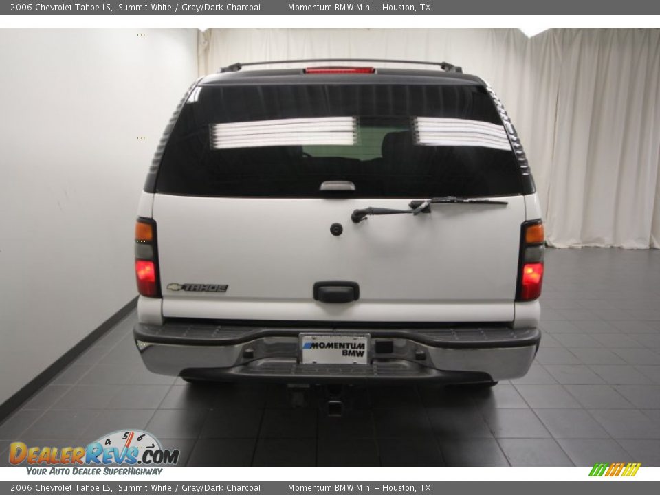 2006 Chevrolet Tahoe LS Summit White / Gray/Dark Charcoal Photo #12