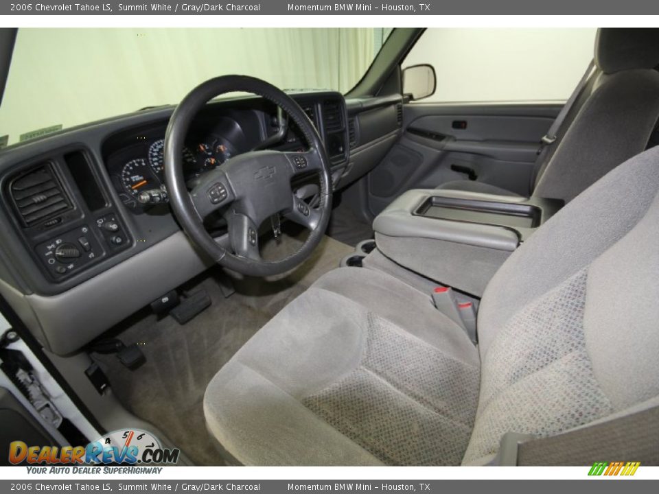 2006 Chevrolet Tahoe LS Summit White / Gray/Dark Charcoal Photo #13