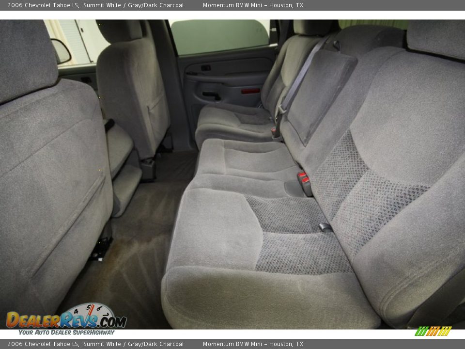 2006 Chevrolet Tahoe LS Summit White / Gray/Dark Charcoal Photo #14