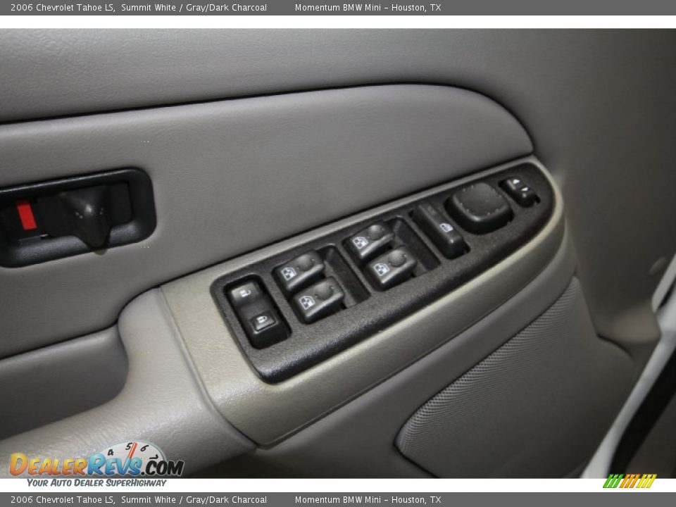 2006 Chevrolet Tahoe LS Summit White / Gray/Dark Charcoal Photo #17
