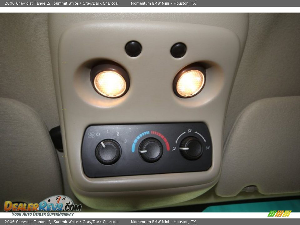 2006 Chevrolet Tahoe LS Summit White / Gray/Dark Charcoal Photo #20