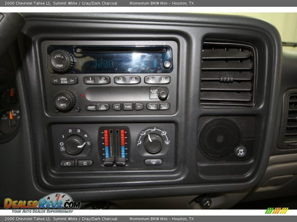 2006 Chevrolet Tahoe LS Summit White / Gray/Dark Charcoal Photo #22