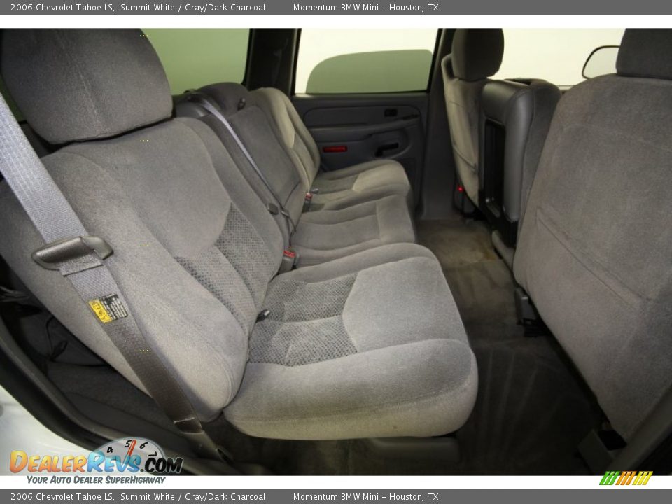 2006 Chevrolet Tahoe LS Summit White / Gray/Dark Charcoal Photo #33