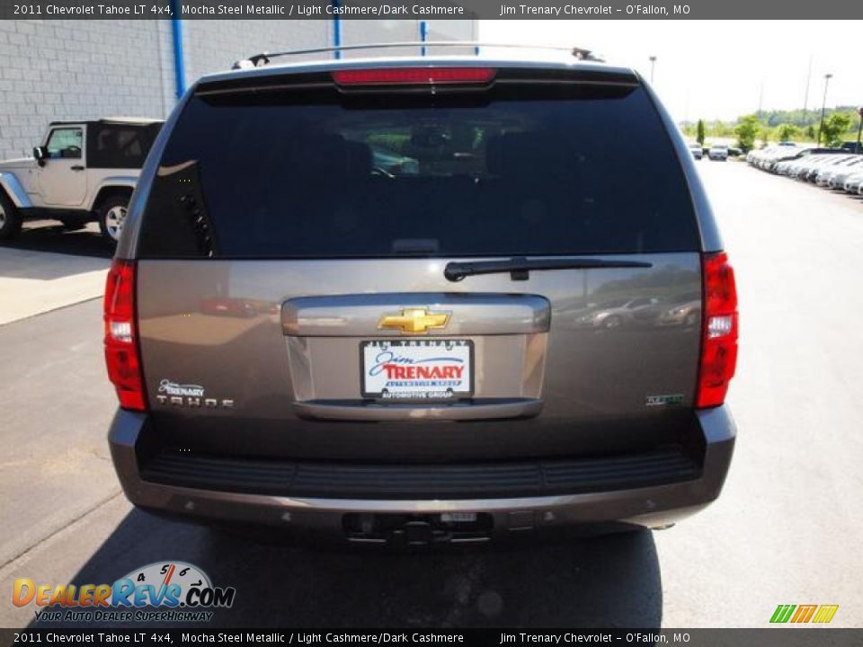 2011 Chevrolet Tahoe LT 4x4 Mocha Steel Metallic / Light Cashmere/Dark Cashmere Photo #6
