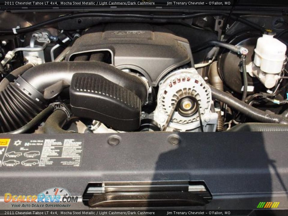 2011 Chevrolet Tahoe LT 4x4 Mocha Steel Metallic / Light Cashmere/Dark Cashmere Photo #7