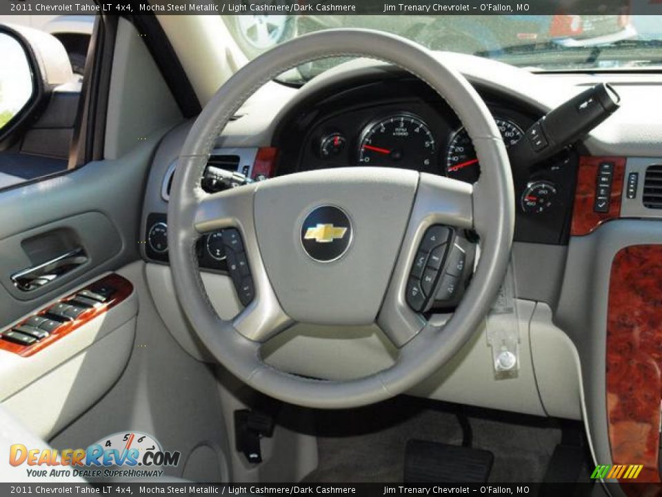2011 Chevrolet Tahoe LT 4x4 Mocha Steel Metallic / Light Cashmere/Dark Cashmere Photo #11