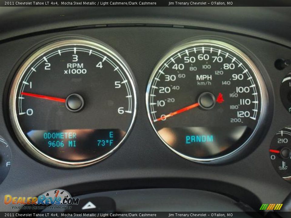 2011 Chevrolet Tahoe LT 4x4 Mocha Steel Metallic / Light Cashmere/Dark Cashmere Photo #14