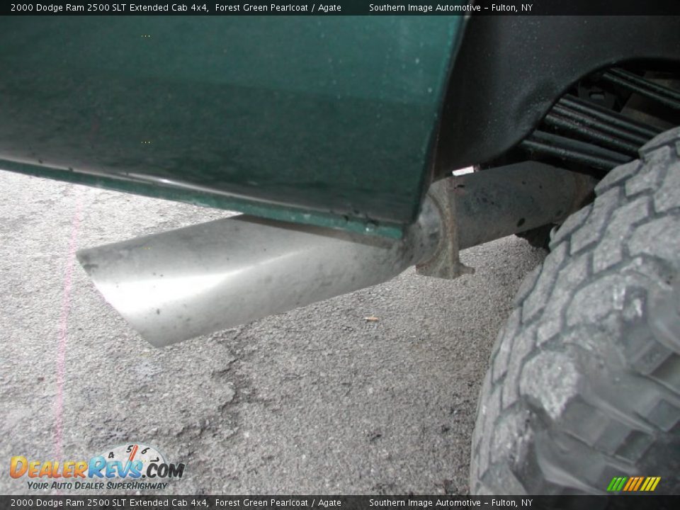 2000 Dodge Ram 2500 SLT Extended Cab 4x4 Forest Green Pearlcoat / Agate Photo #20
