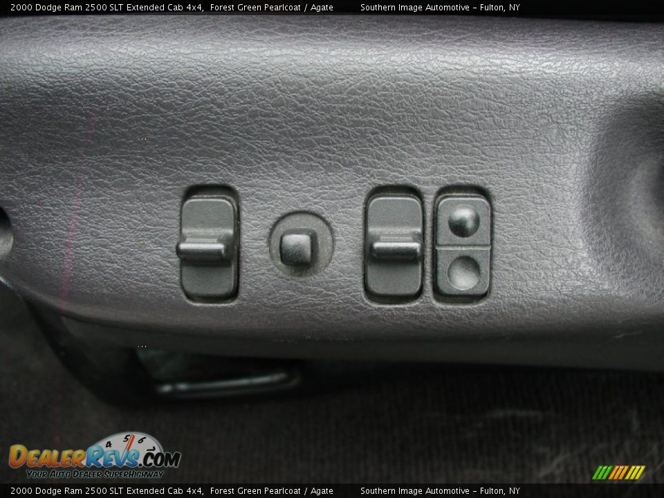 2000 Dodge Ram 2500 SLT Extended Cab 4x4 Forest Green Pearlcoat / Agate Photo #32