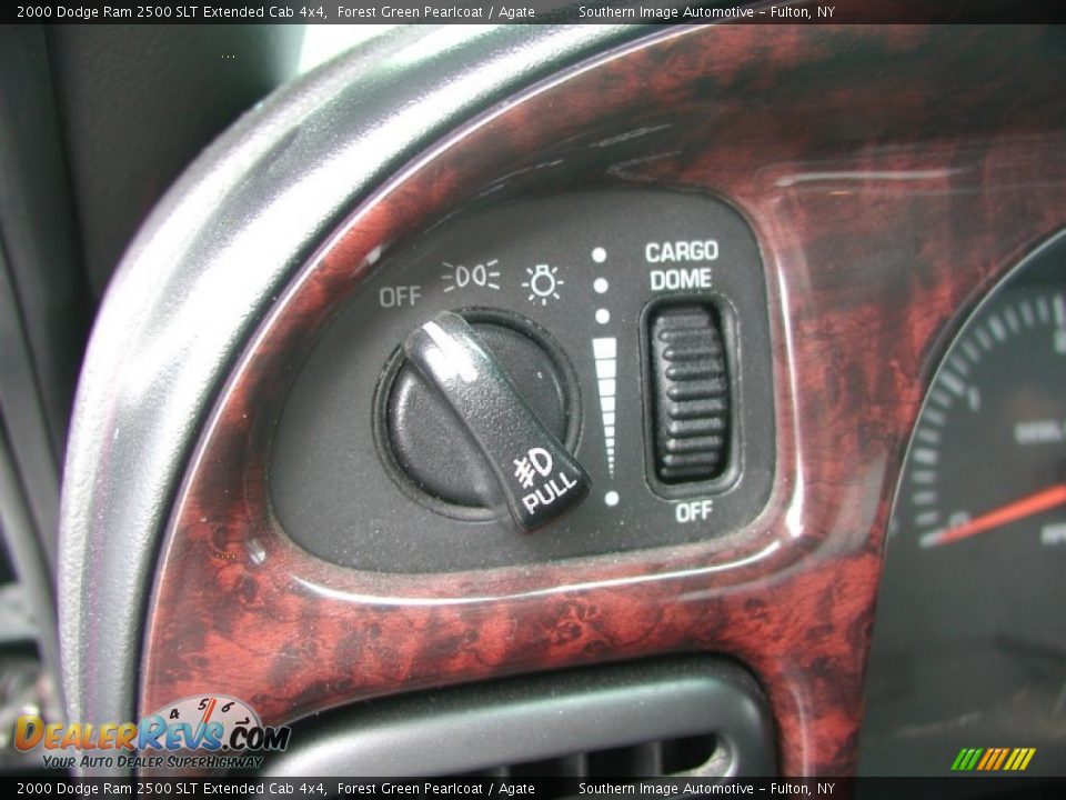 2000 Dodge Ram 2500 SLT Extended Cab 4x4 Forest Green Pearlcoat / Agate Photo #34