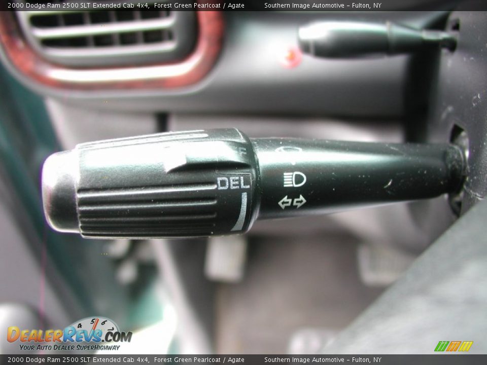 2000 Dodge Ram 2500 SLT Extended Cab 4x4 Forest Green Pearlcoat / Agate Photo #35