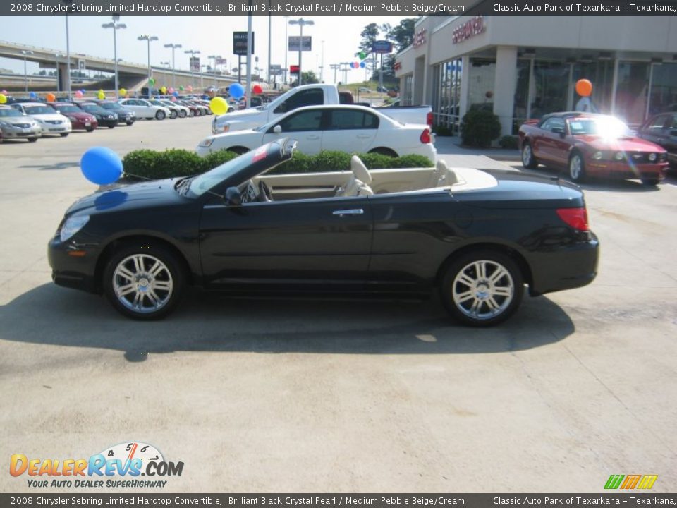 2008 Chrysler Sebring Limited Hardtop Convertible Brilliant Black ...