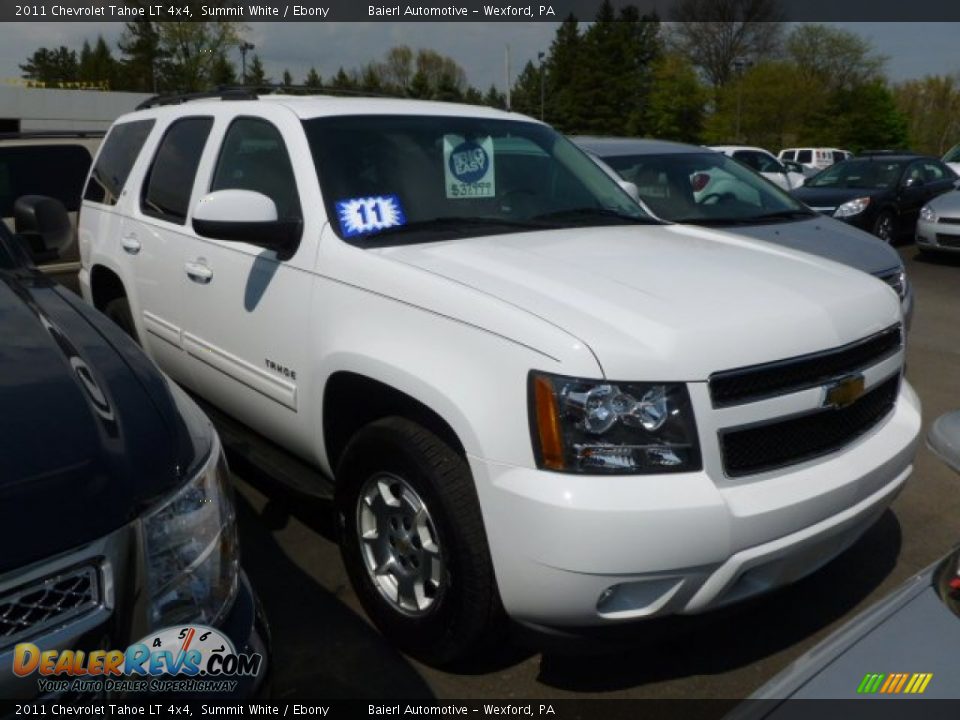 2011 Chevrolet Tahoe LT 4x4 Summit White / Ebony Photo #1